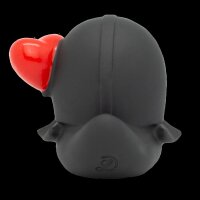 Ente Black Star Baby – stylische Charakter Badeente