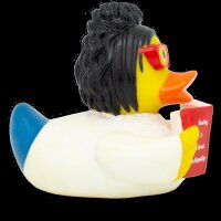 Ente Leserin – stilvolle Badeente für Bücherliebhaber