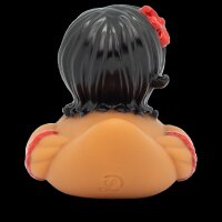 Ente Hawaiianerin – sommerliche Design Badeente mit...