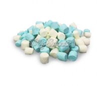 Mausespeck Mini Marshmallow blau weiß