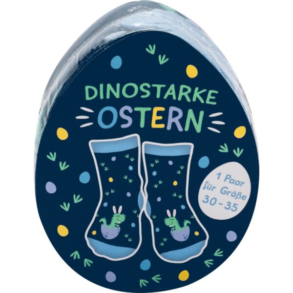 Zaubersocken für Kinder Dinostarke Ostern 30-35