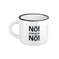 Espresso-Tasse Vintage Nö!