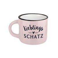 Espresso-Tasse Vintage Lieblingsschatz