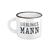 Espresso-Tasse Vintage Lieblingsmann