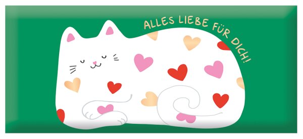Schoko 30g Alles Liebe für dich! Goldveredelung