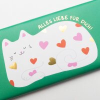 Schoko 30g Alles Liebe für dich! Goldveredelung