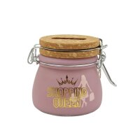 Sparglas MINI "Shopping Queen" mit Schloss und...