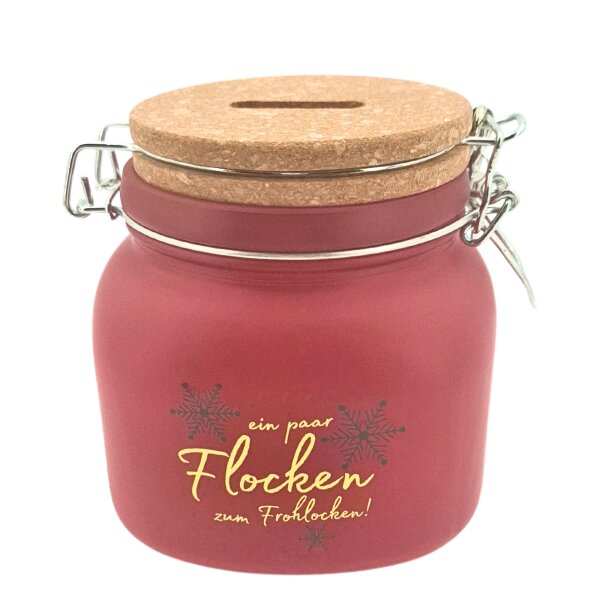 Sparglas  "Flocken zum Frohlocken