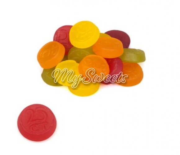 Red Band Fruchtgummi Münzen