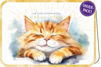 Geburtstag (Katze) – Doppelkarte