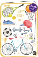 Happy Birthday (Sport) – Doppelkarte
