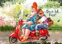 Ingrid Berendsen  Du & Ich passt!– Postkarte
