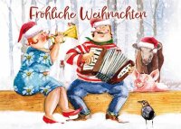 Ingrid Berendsen Fröhliche Weihnachten– Postkarte