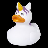 Ente XXL Einhorn weiss