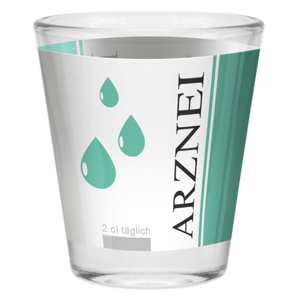 Schnapsglas Arznei