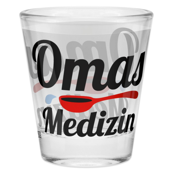 Schnapsglas Omas Medizin