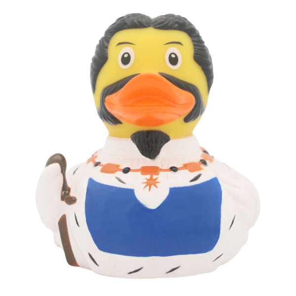 Ente König Lu – royale Badeente mit Charakterstärke