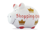 Sparschwein Shopping Queen