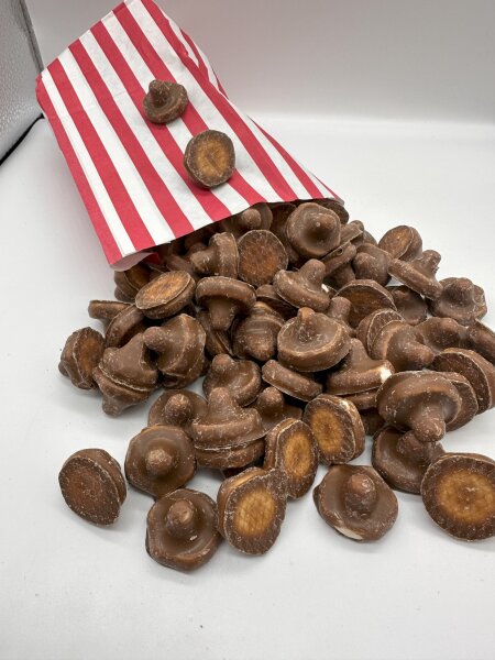 Franssons Schaumpilze mit Schokolade