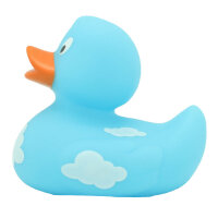 Ente mit Wolken – verträumte Badeente mit...
