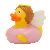 Ente Schutzengel rosa ohne Schriftzug