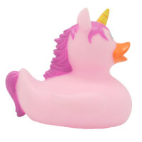 Ente Einhorn pink – magische Badeente mit...