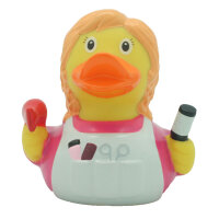 Ente Frisörin – stylische Badeente mit...