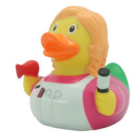 Ente Frisörin – stylische Badeente mit...