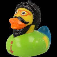 Ente Hipster – lässige Badeente mit Retro-Charme
