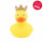 Ente Mini mit Krone gelb