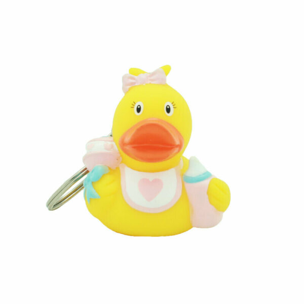 Ente Mini Baby Mädchen Schlüsselanhänger