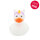 Ente Mini Einhorn weiß
