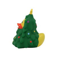 Ente Weihnachtsbaum grün mit Schmuck