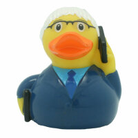 Ente Business – elegante Badeente mit Karriere-Charme