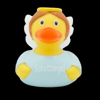 Ente Schutzengel blau mit Schriftzug – symbolische...