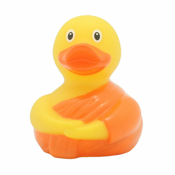 Ente Buddha – gelassene Badeente mit spirituellem Flair