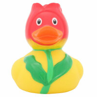 Ente Tulpe – frühlingshafte Badeente mit...