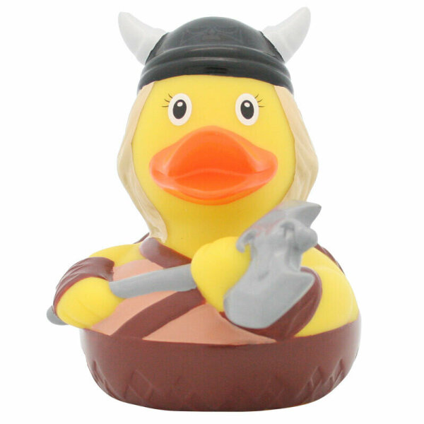 Ente Wikingerin – starke Badeente mit nordischem Mut