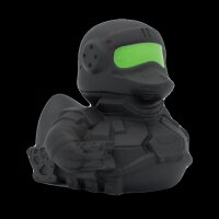 Ente Cyber Krieger – futuristische Badeente mit Power-Look