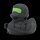 Ente Cyber Krieger – futuristische Badeente mit Power-Look