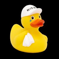 Ente Bye Bye – charmante Badeente mit Abschieds-Humor