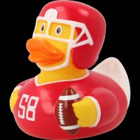 Ente Football – sportliche Badeente mit Teamgeist