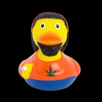 Ente Rasta – lässige Badeente mit Reggae-Vibes