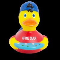 Ente Gamer Junge – coole Badeente mit Gaming-Charakter