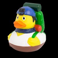 Ente Backpacker – abenteuerlustige Badeente mit...