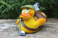 Ente Kautschuk Golf Duck – sportliche Badeente mit...