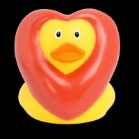 Ente Herz – liebevolle Badeente mit Symbolkraft