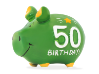 Sparschwein 50 Geburtstag