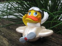 Ente Kautschuk Flugzeug – abenteuerliche Badeente...