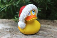 Ente Kautschuk Santa Klaus Duck
